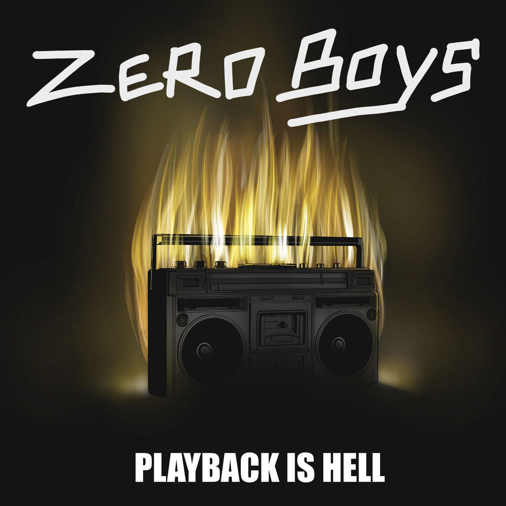 the album cover for Zero Boys - Playback Is Hell
