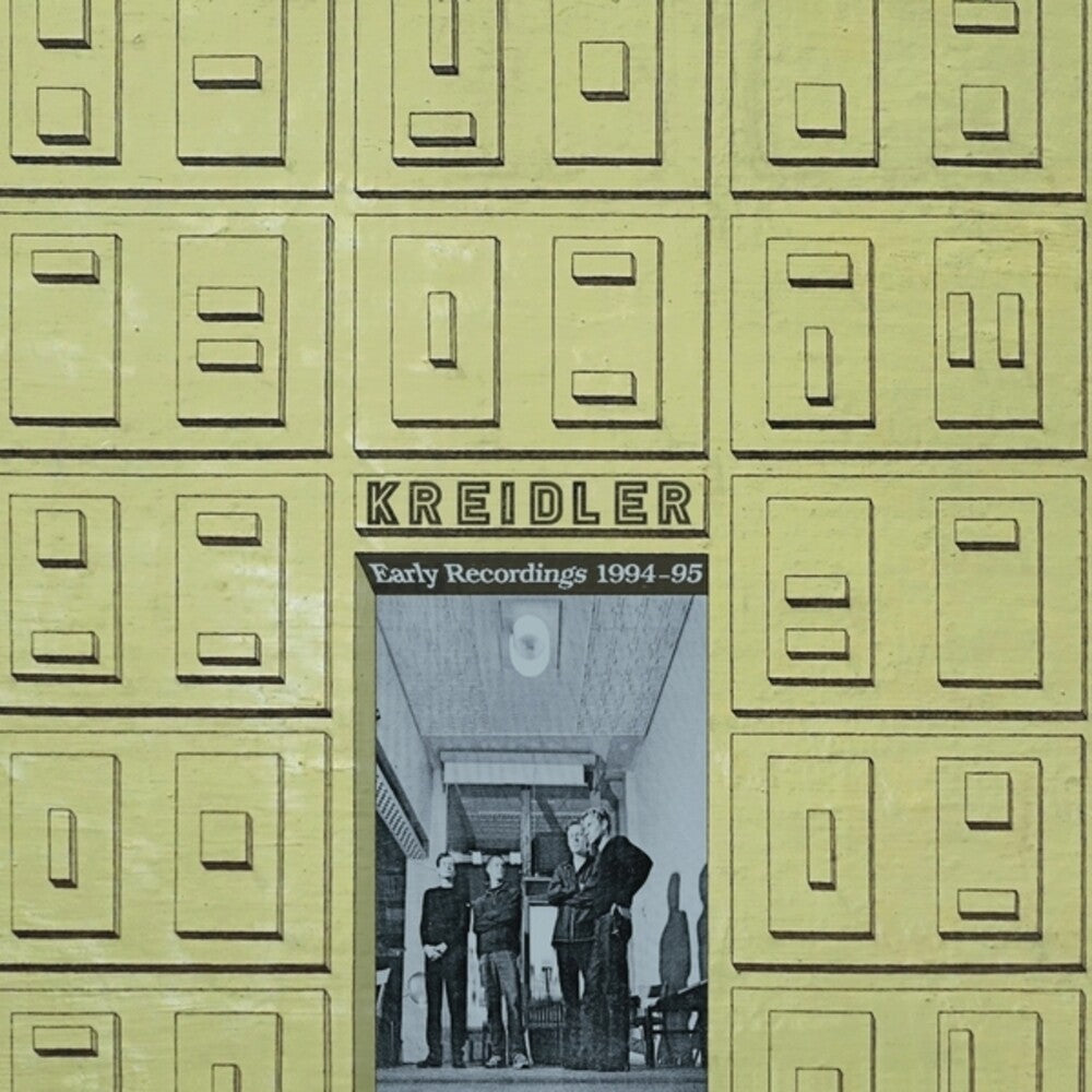 the album cover for Kreidler - Early Recordings 1994-95