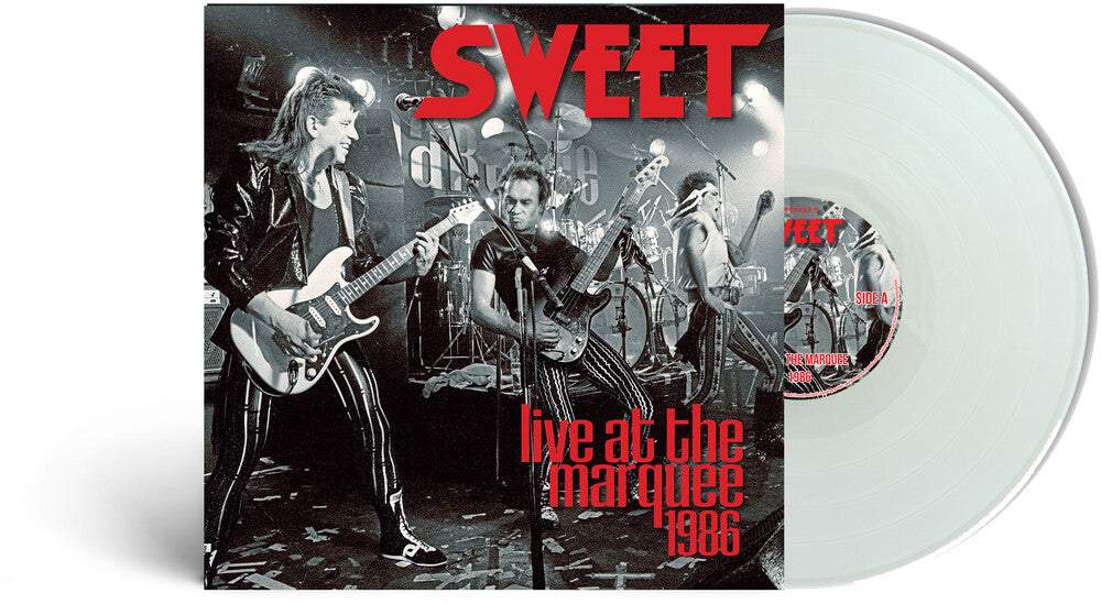 the album cover for Sweet - Live At The Marquee 1986 - Pearl/Northern Light