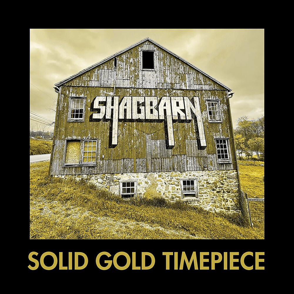 the album cover for Shagbarn - Solid Gold Timepiece