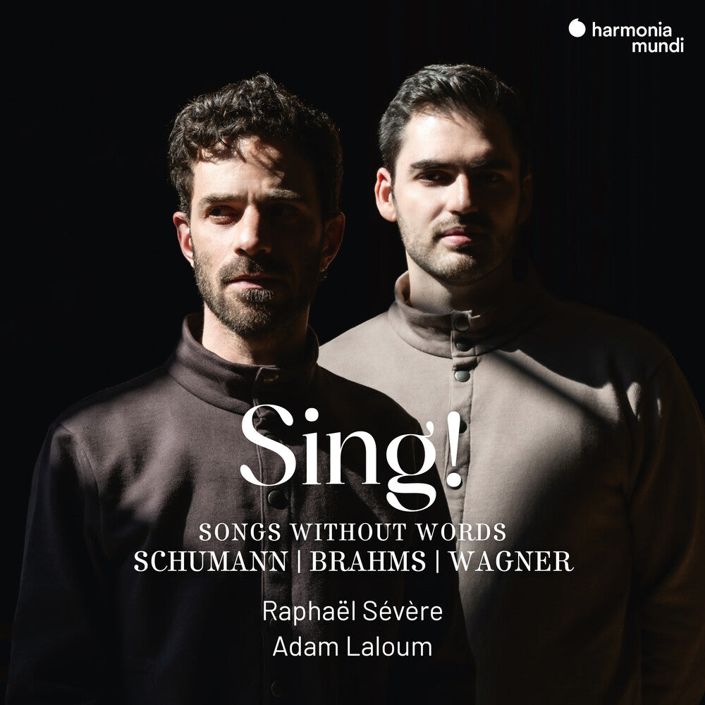 the album cover for Raphael Severe / Laloum,Adam - Sing - Songs Without Words