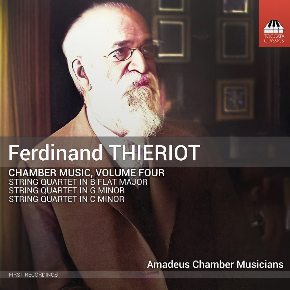 the album cover for Dmitry Askerov Daniel - Ferdinand Thieriot: Chamber Music Vol. 4