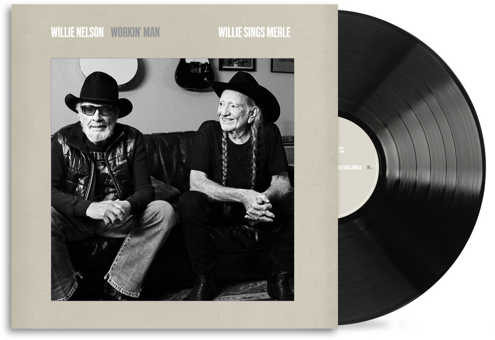 the album cover for Willie Nelson - Workin' Man: Willie Sings Merle