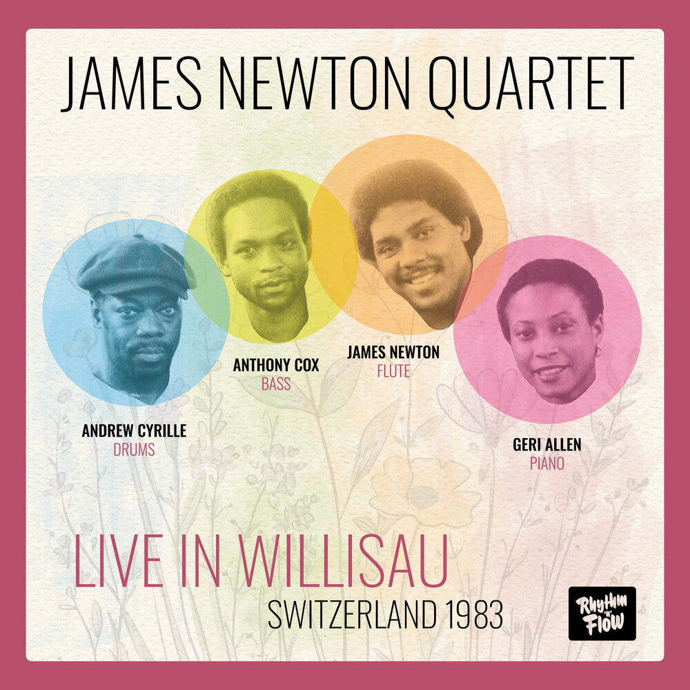 the album cover for James Newton Quartet - Live In Willisau Switzerland 1983