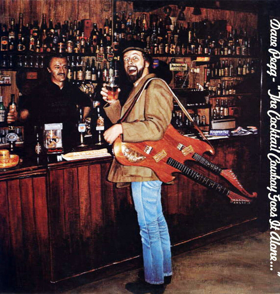 the album cover for Dave Pegg - Cocktail Cowboy Goes It Alone (Uk)