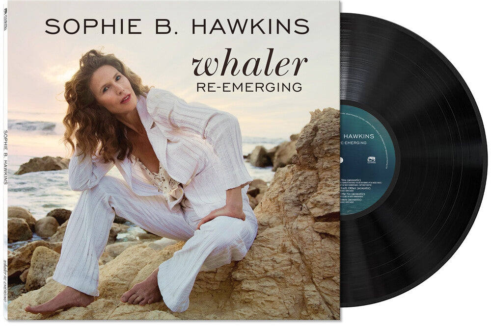 the album cover for Sophie B. Hawkins - Whaler Re-Emerging