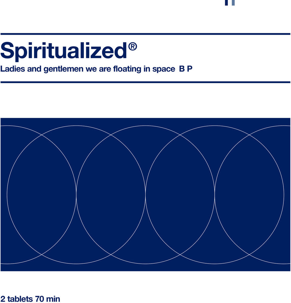 the album cover for Spiritualized - Ladies and Gentlemen We Are Floating in Space