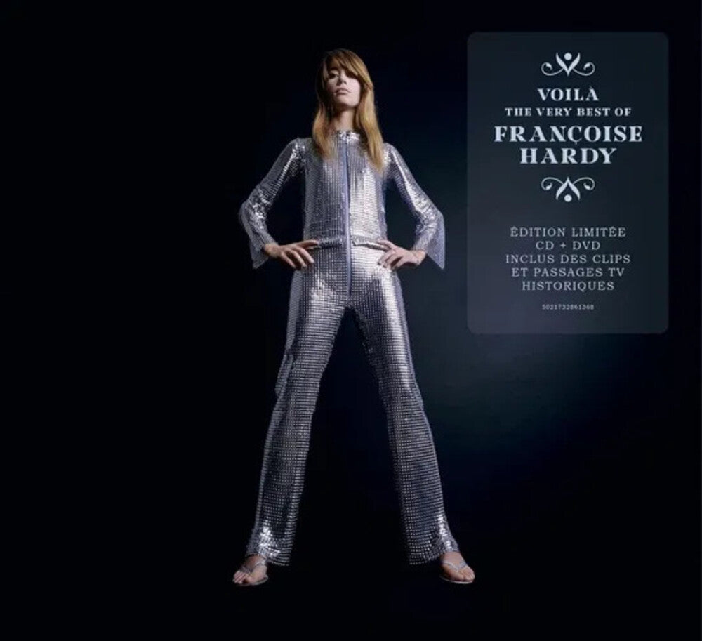 the album cover for Francoise Hardy - Voila: The Very Best Of (W/Dvd) (Uk)