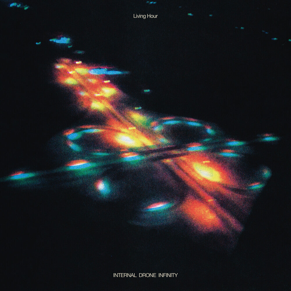 the album cover for Living Hour - Internal Drone Infinity
