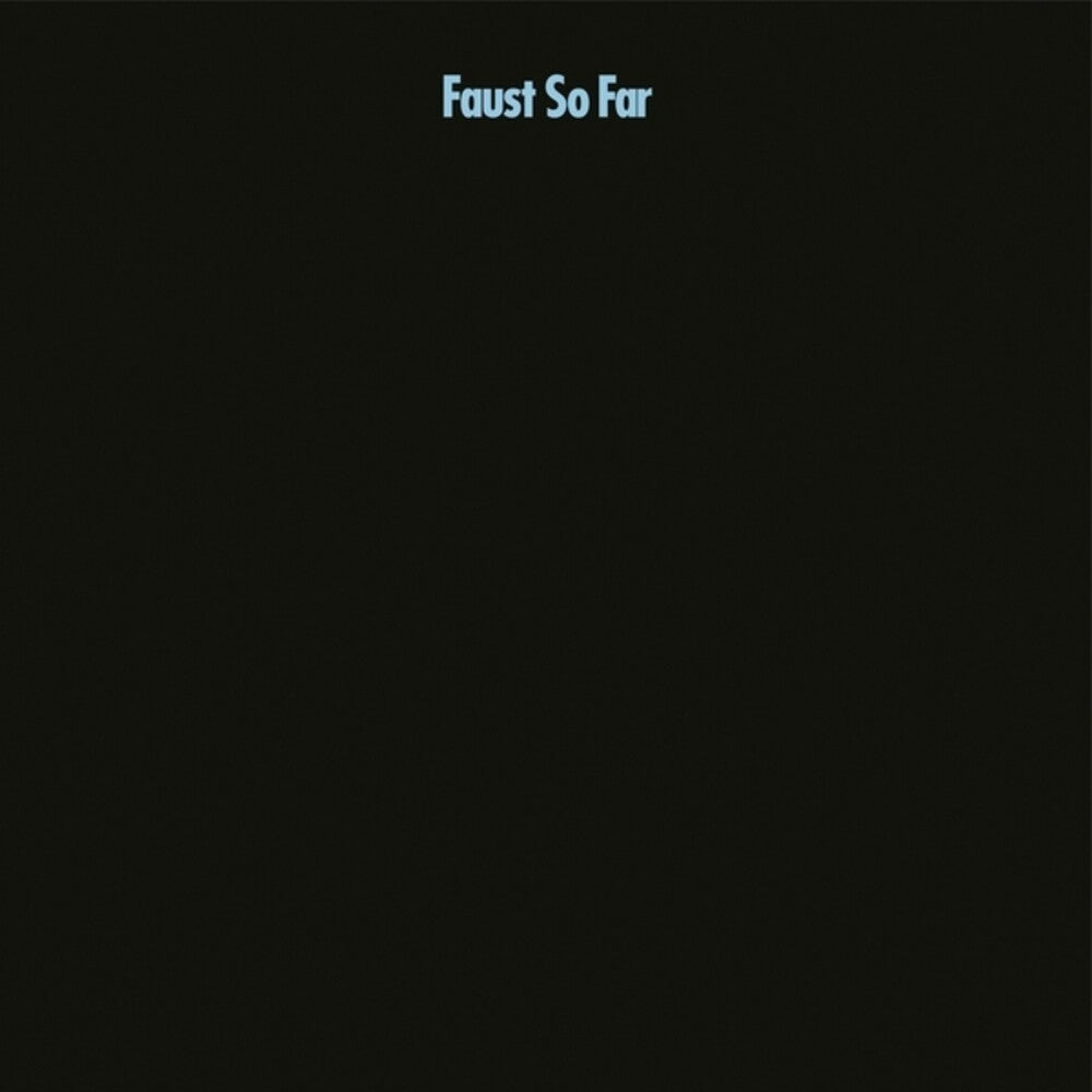 the album cover for Faust - So Far