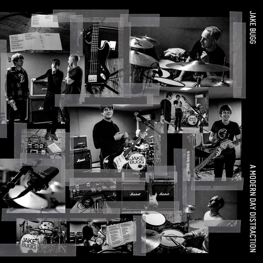 the album cover for Bugg, Jake - A Modern Day Distraction -Deluxe White Vinyl