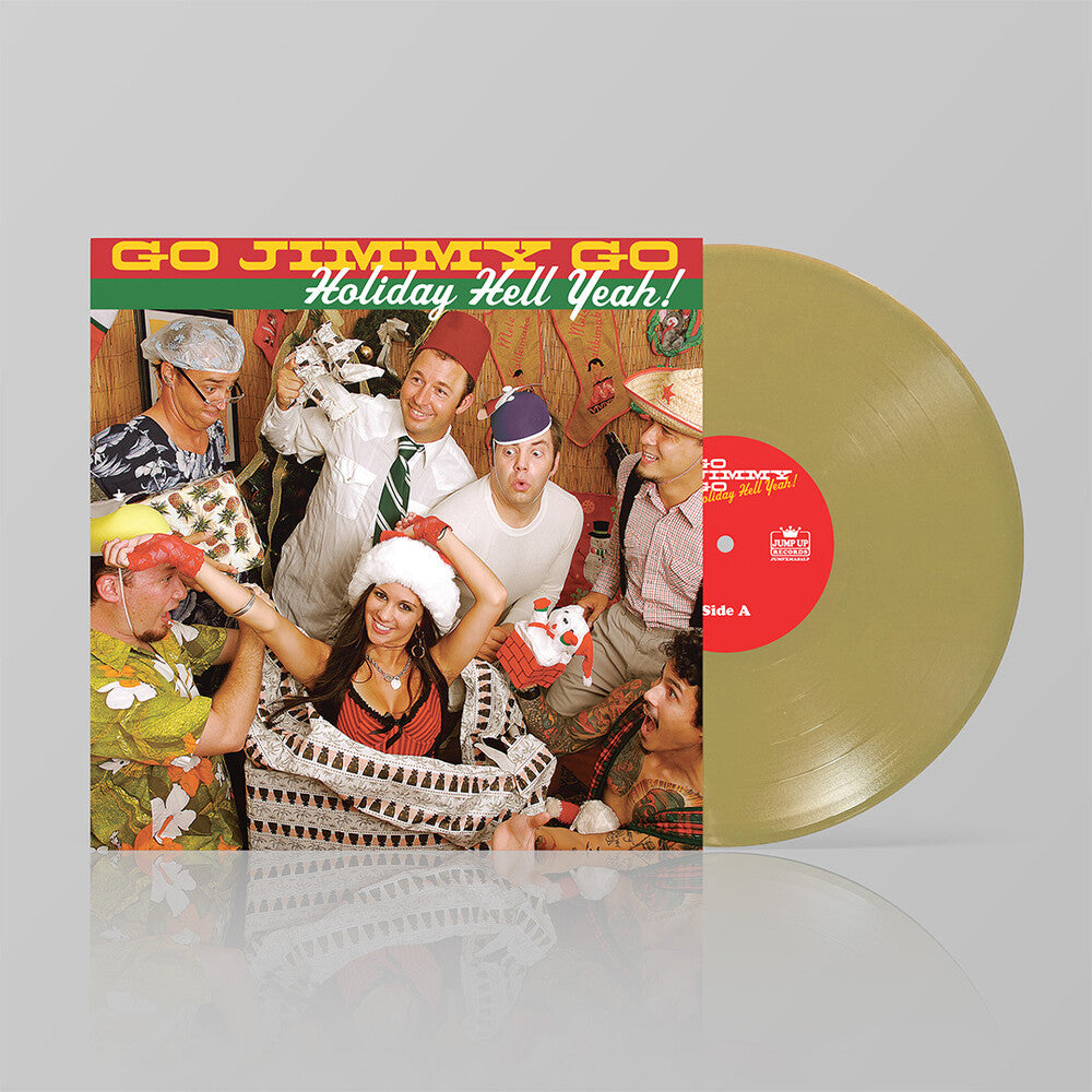 the album cover for Go Jimmy Go - Holiday Hell Yeah!