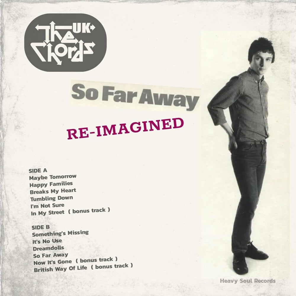 the album cover for Chords Uk - So Far Away Re-Imagined (Post) (Uk)