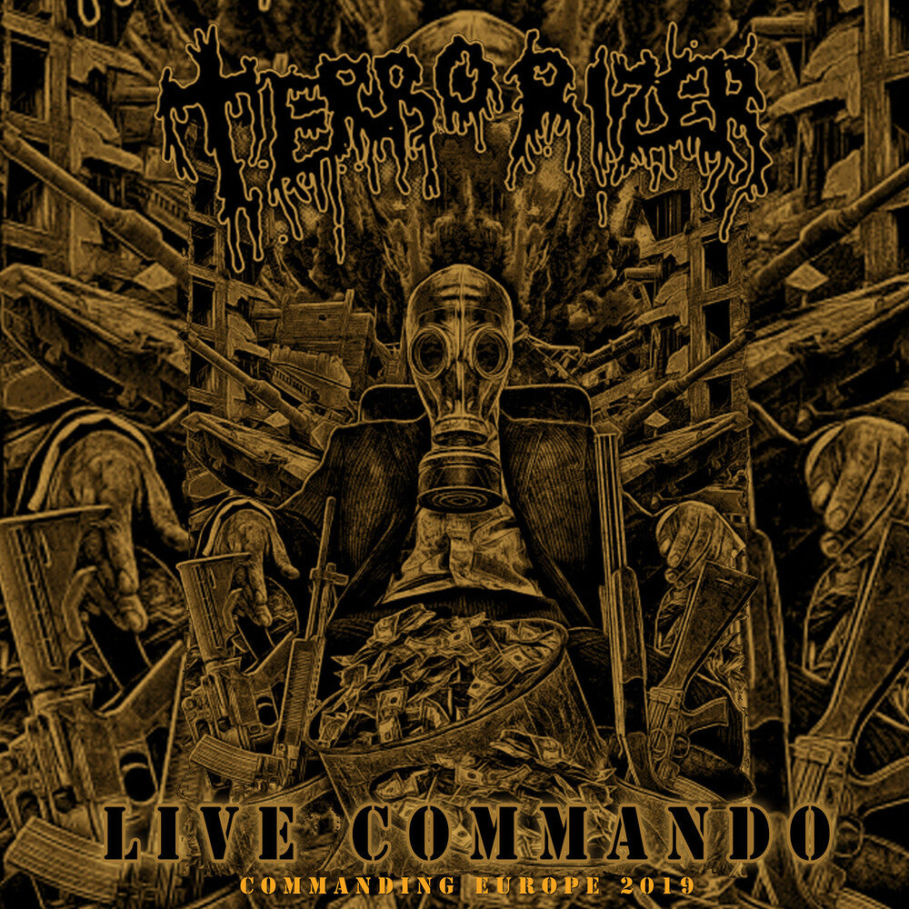 the album cover for Terrorizer - Live Commando