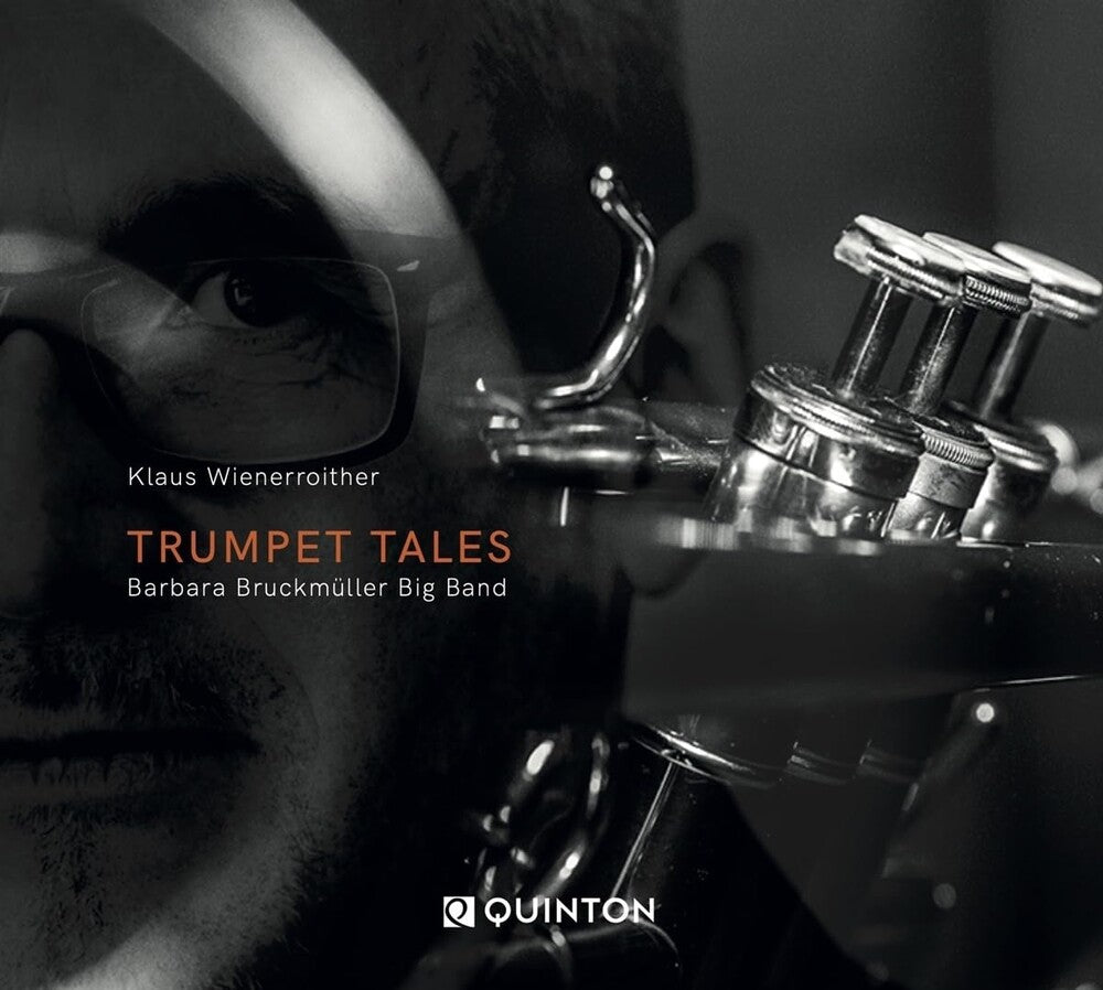 the album cover for Klaus Wienerroither / Bruckmuller,Barbara Big Band - Trumpet Tales (Spa)