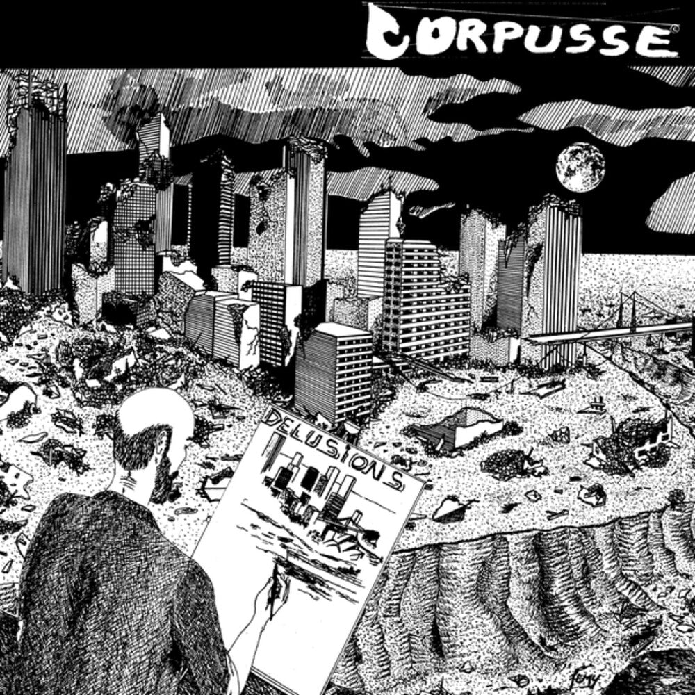 the album cover for Corpusse - Delusions