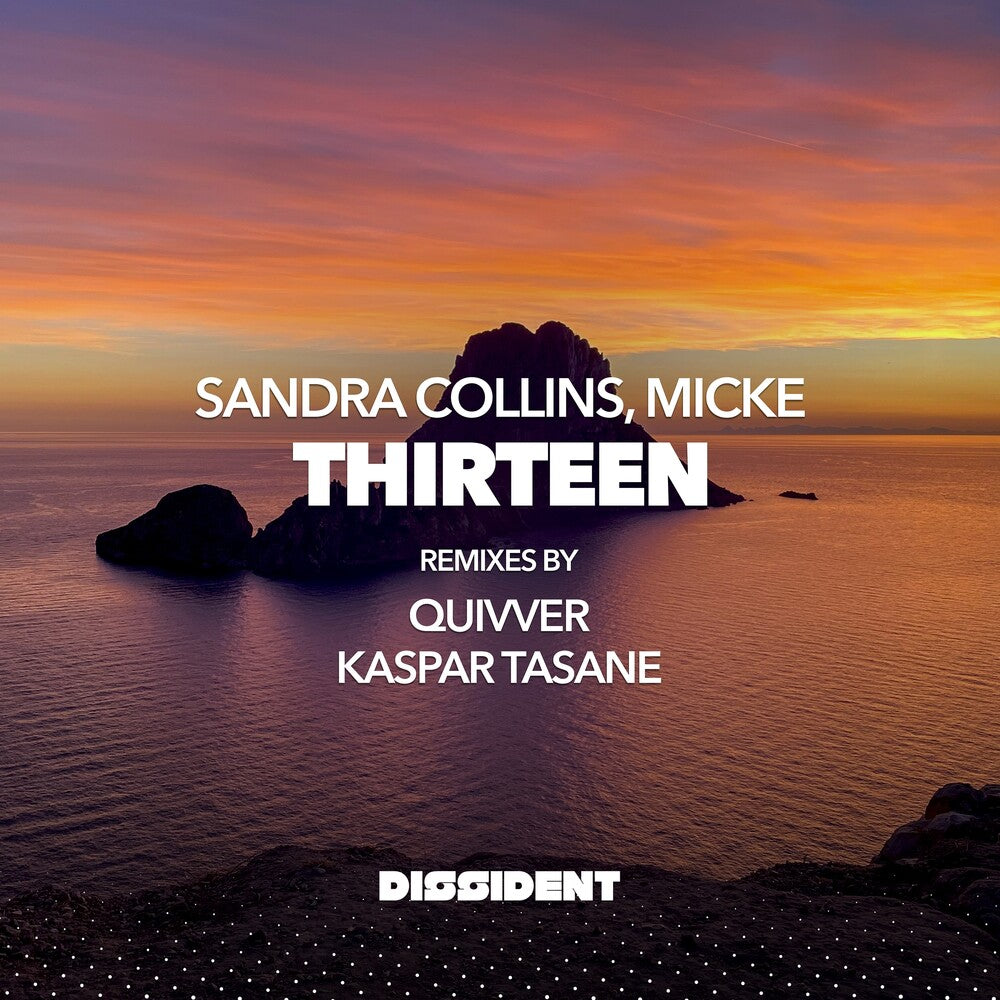 the album cover for Sandra Collins & Micke - Thirteen (Mod)