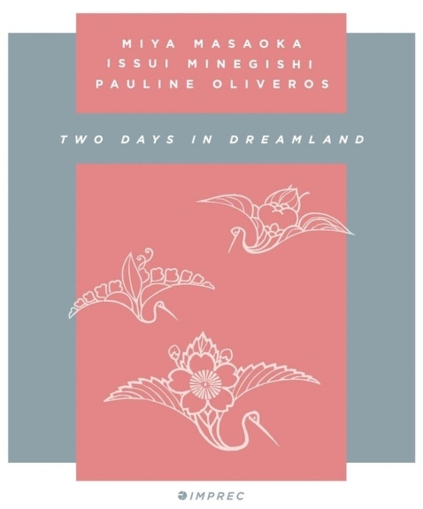 the album cover for Pauline Oliveros / Masaoka,Mia / Minegishi,Issui - Two Days In Dreamland