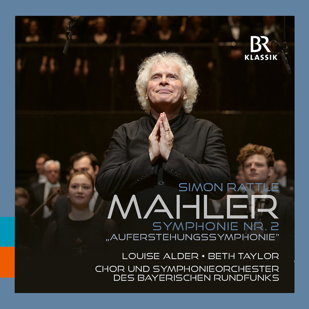 the album cover for Bavarian Radio Symphony Orchestra - Mahler: Sym No. 2