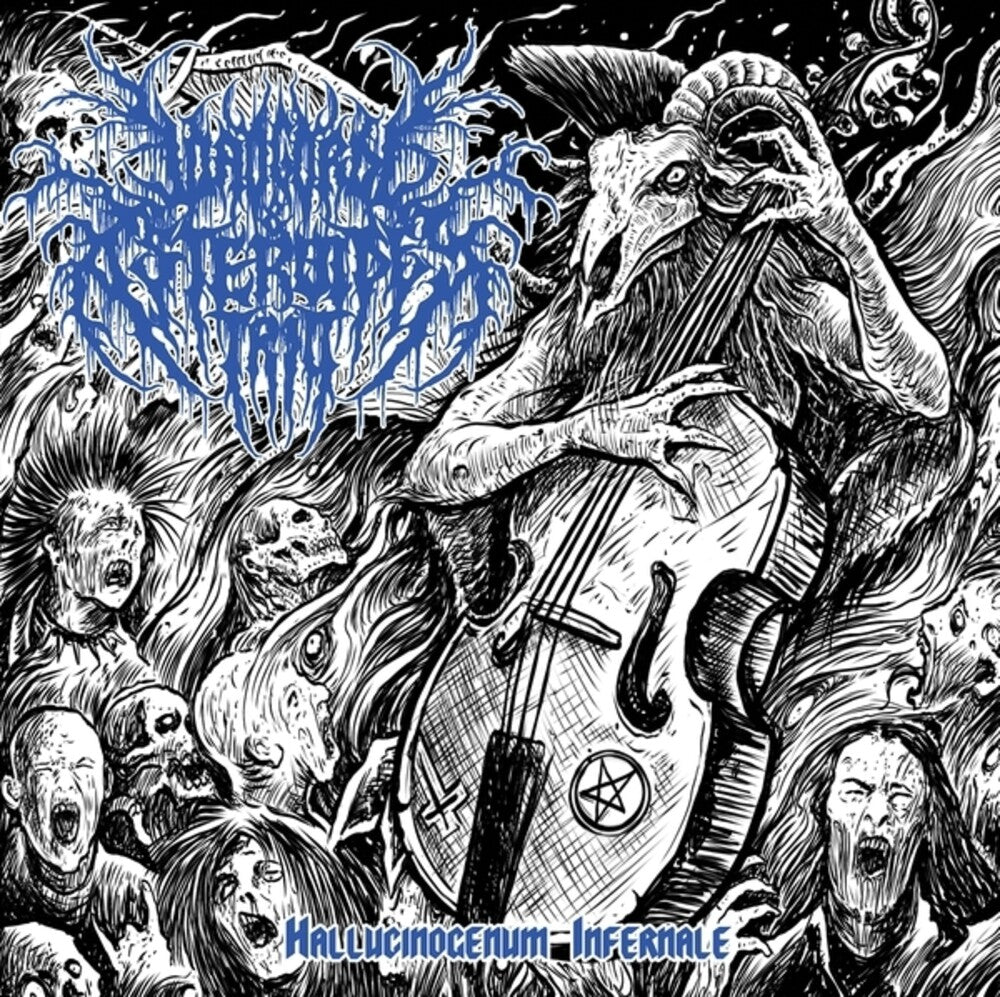 the album cover for Joao Gordo / Asteroides Trio - Punk Hallucinogenum Infernale