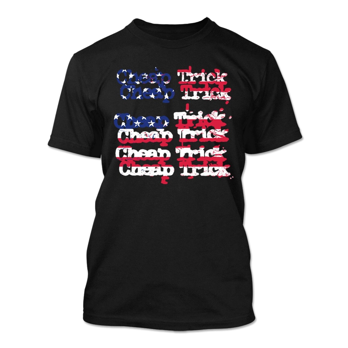 Cheap Trick Red White Blue T-Shirt