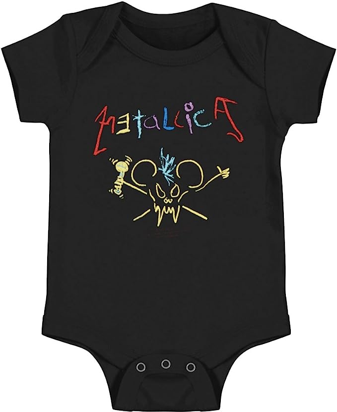 Metallica Crayon Onesie Romper