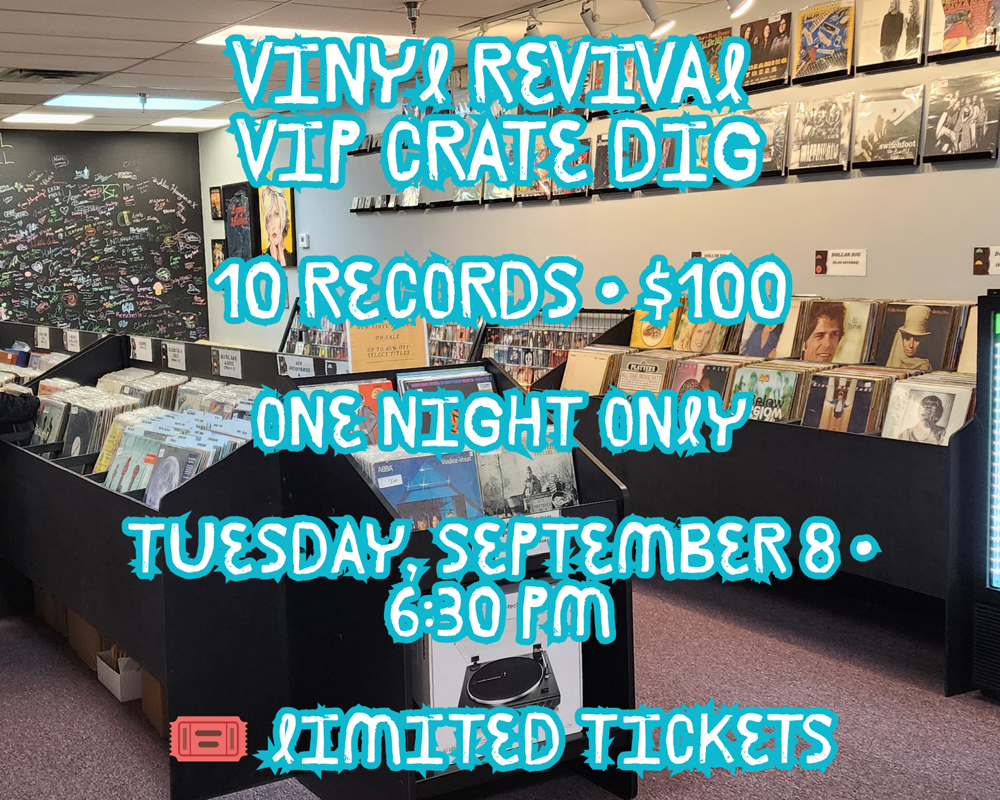 VIP Crate Dig Ticket