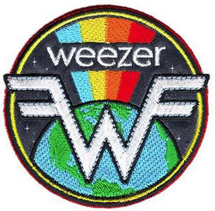 Weezer Logo Earth Patch