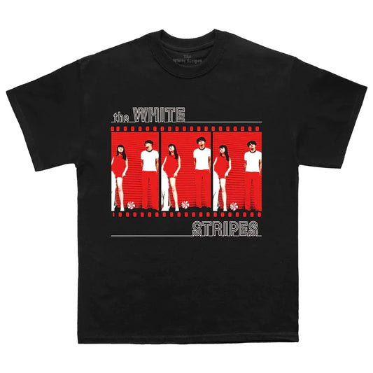 White Stripes Filmstrip T-Shirt