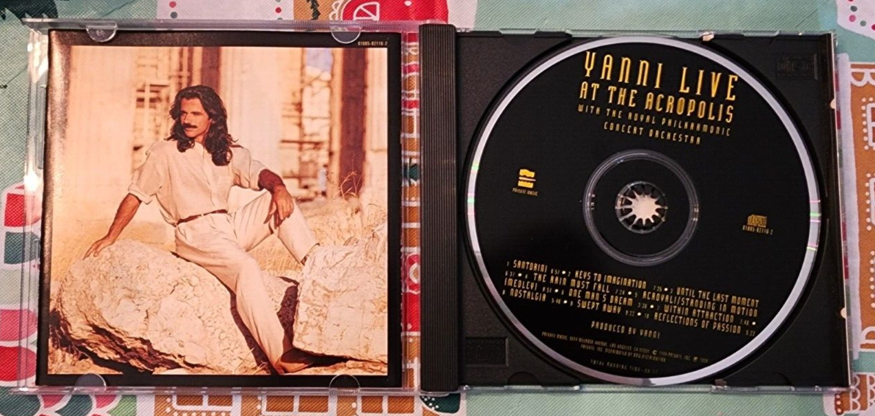 Yanni Live At The Acropolis CD