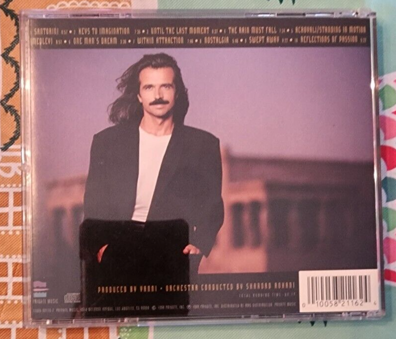 Yanni Live At The Acropolis CD