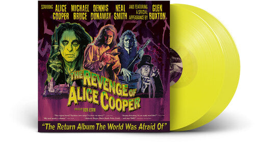 Alice Cooper The Revenge of Alice Cooper Vinyl Record Album (Yellow)