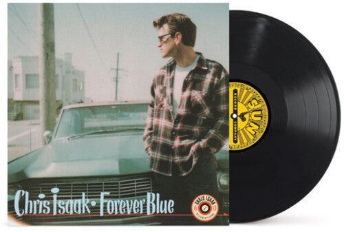 Chris Isaak Forever Blue Vinyl Record Album