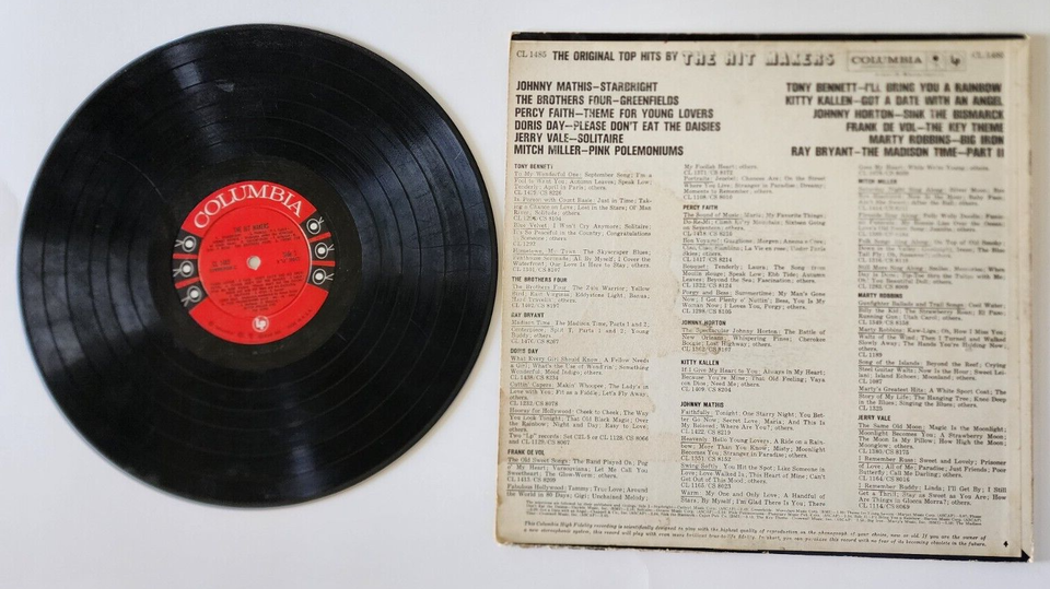 The Original Top Hits By The Hitmakers Vinyl Record Album