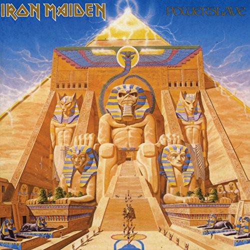 Iron Maiden Powerslave Vinyl Record Album