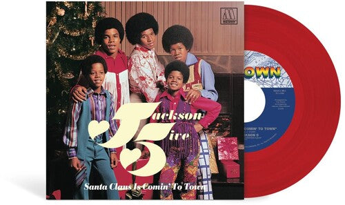 Jackson Five Santa Claus Is Comin' To Town 45 Vinyl Record