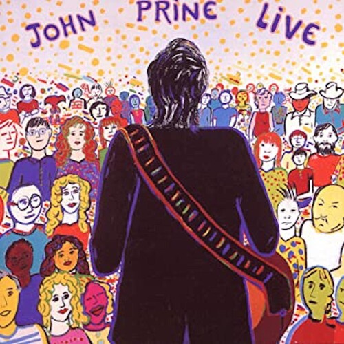 John Prine Live Vinyl Record Album