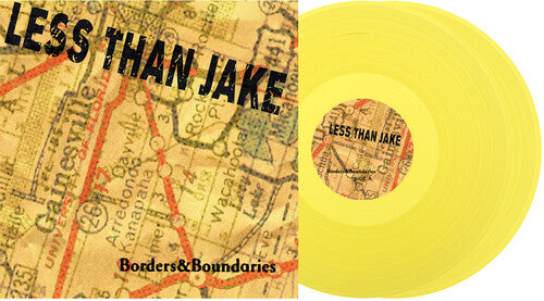 Less Than Jake Borders and Boundaries Vinyl Record Album