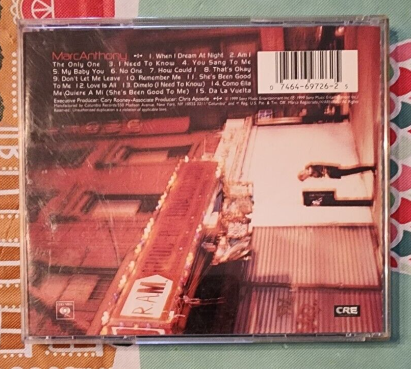 Marc Anthony by Marc Anthony CD