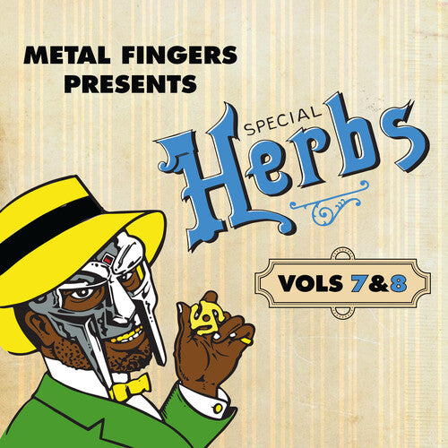 MF Doom Metal Fingers Presents Special Herbs Vols 7 and 8 Vinyl Record Album