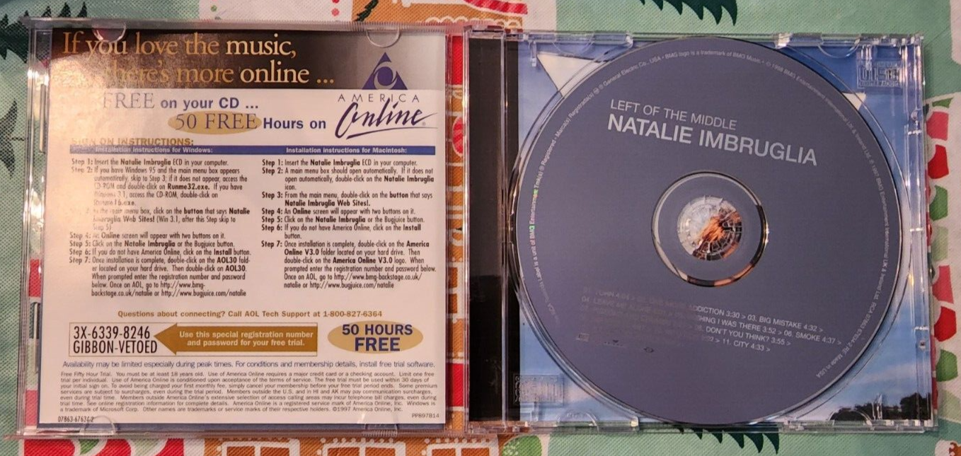 Natalie Imbruglia Left of The Middle CD