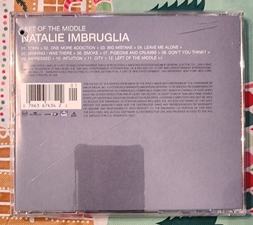 Natalie Imbruglia Left of The Middle CD