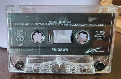 PM Dawn I'd Die Without You Cassette Tape Single