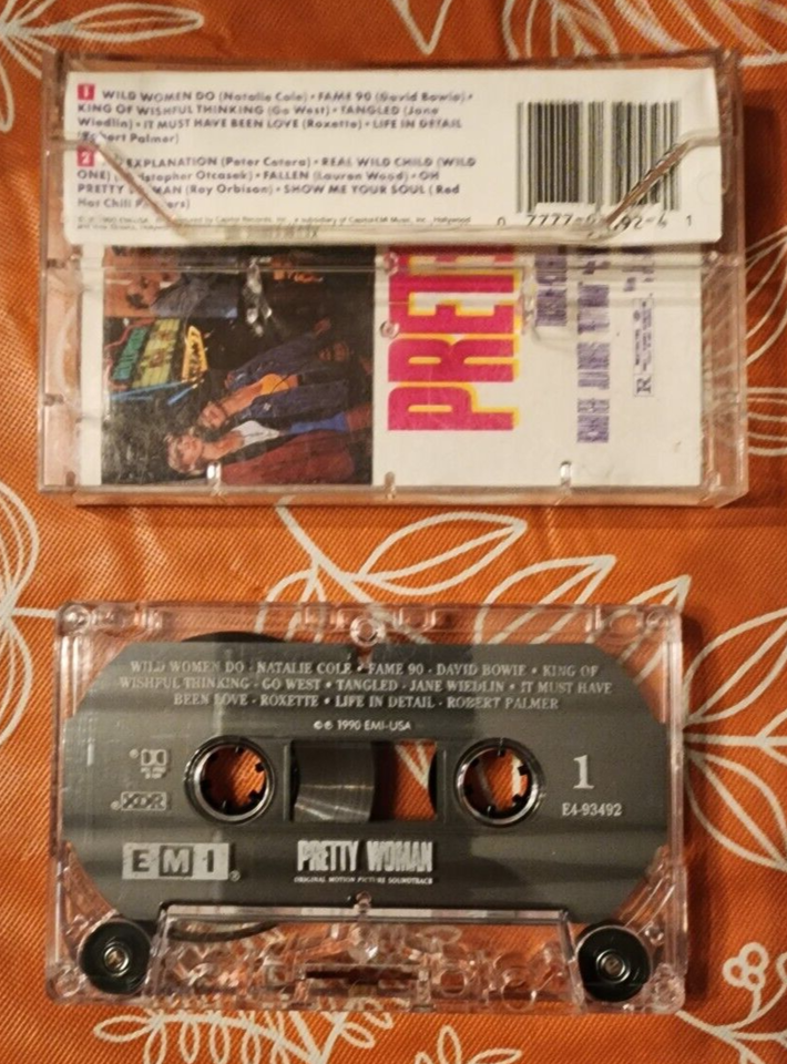 Pretty Woman Original Soundtrack Cassette Tape