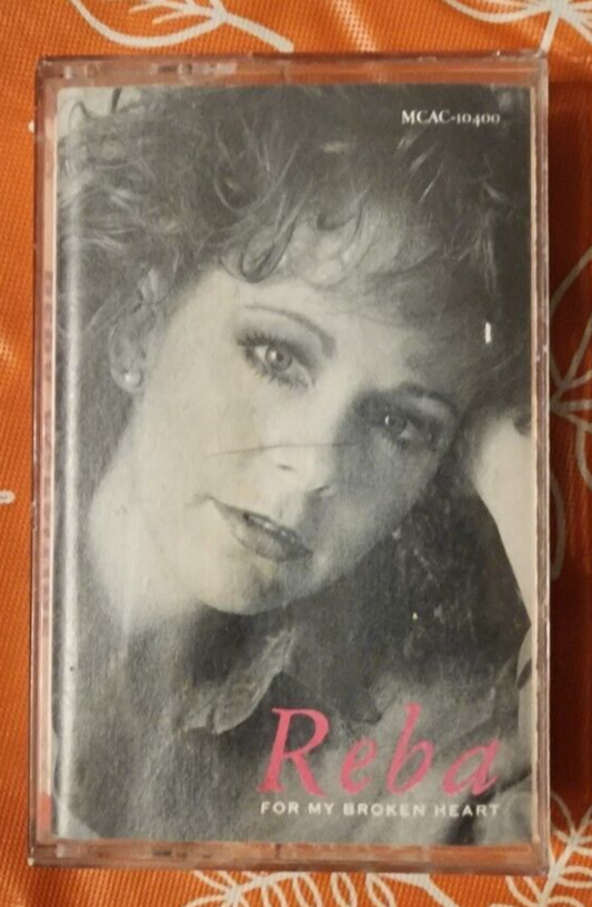 Reba McEntire For My Broken Heart Cassette Tape