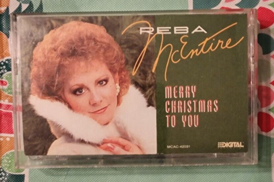 Reba McEntire Merry Christmas To You Cassette Tape