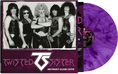 Twisted Sister Detroit Club 1979 Vinyl Record Album