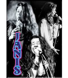 Janis Joplin Fridge Magnet