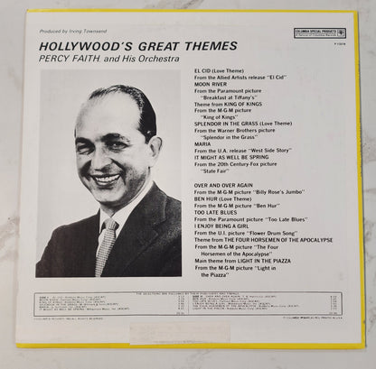 Percy Faith Hollywood's Great Themes Vinyl Record Album