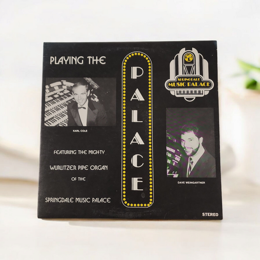 Karl Cole and Dave Weingartner Playing The Palace Vinyl Record Album